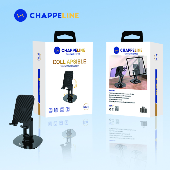 Foldable phone holder