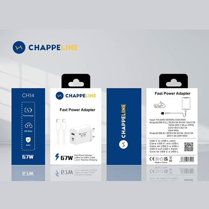 67W flash charger