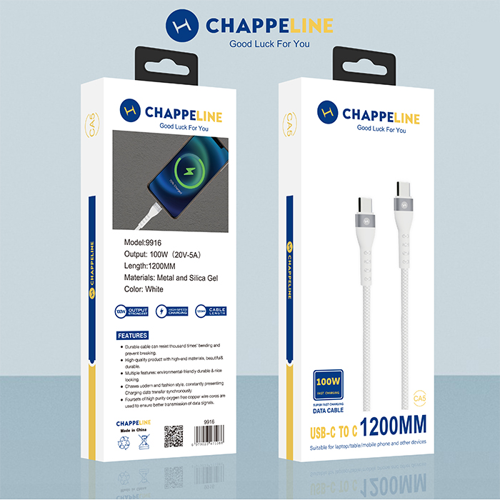 100W Typer-c TO Typer-c fast charging cable